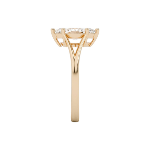 2.00 Carat Marquise Cut Diamond 14K Solid Gold Solitaire Engagement Ring-4