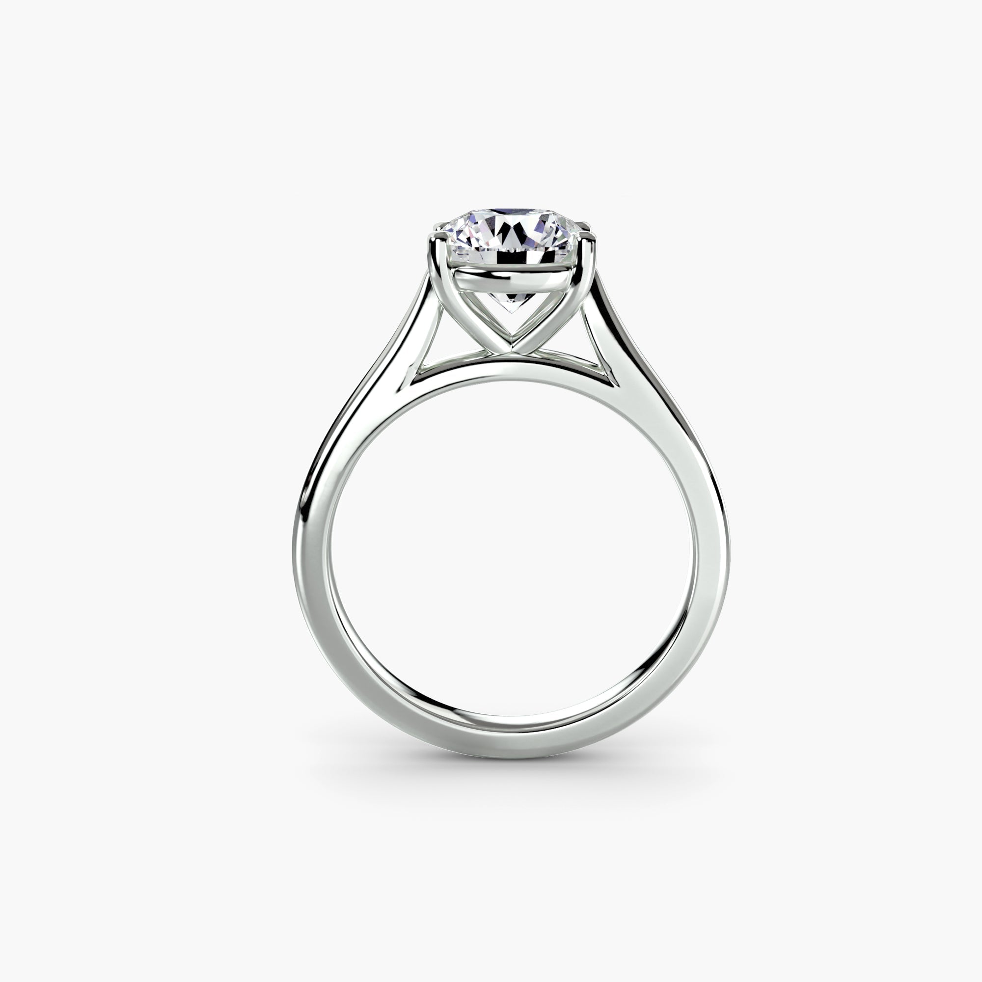 Solitaire ring 1-0