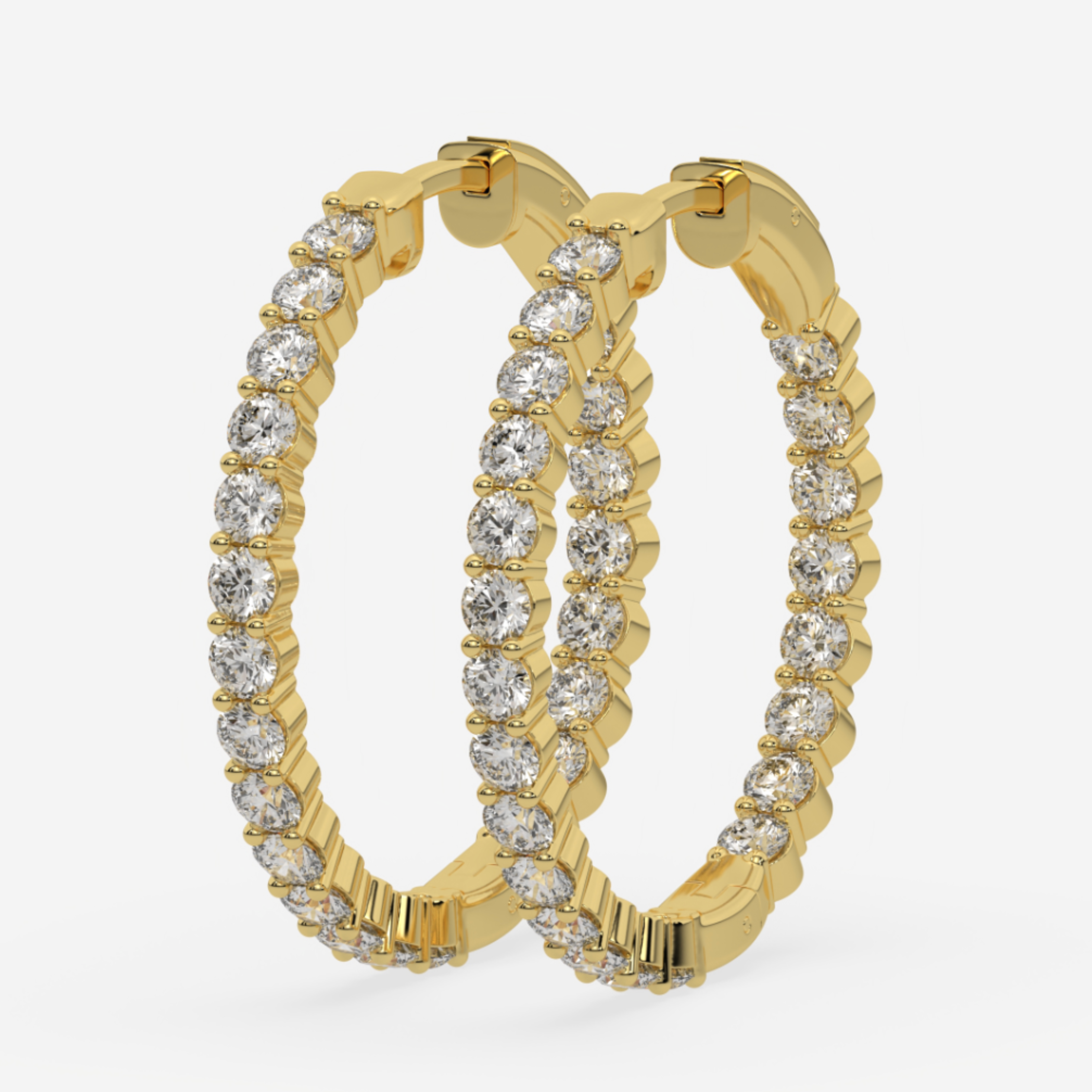 Inside Out Classic Hoop Earrings